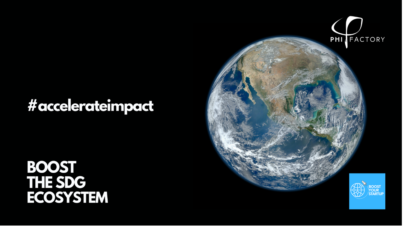 Boost the SDG ecosystem: Accelerating impact between startups & scale-ups, experts, government, investors and corporates